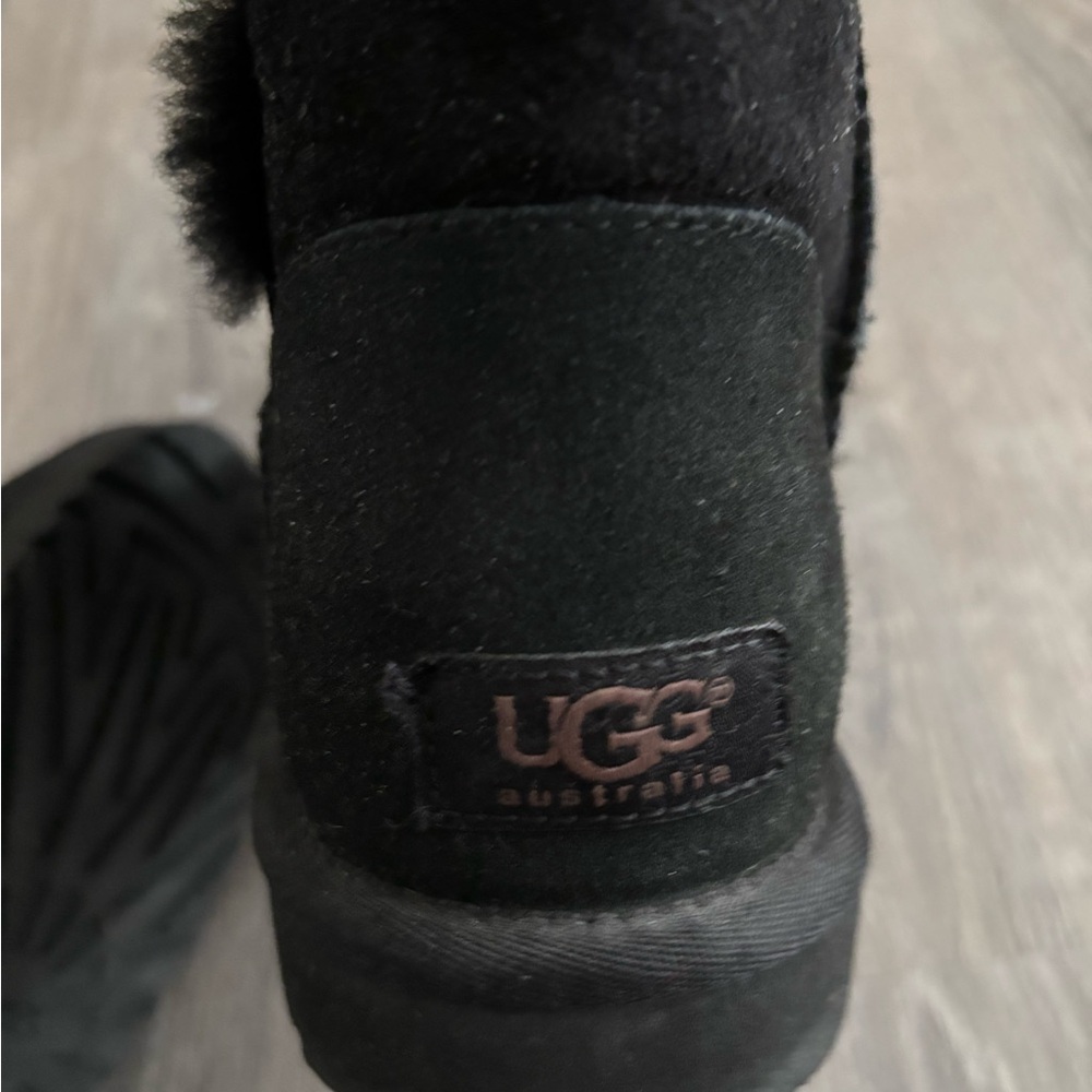 UGG Black Suede Boots